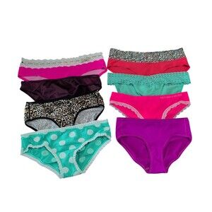 Vintage Y2K Victoria's Secret Panty Bundle Lot of 8 Size M Bikini Hip-Hugger